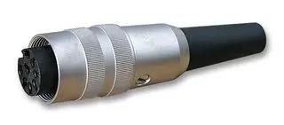 SOCKET, DIN, STRAIGHT, 8WAY KV 80