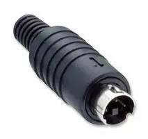 CIRCULAR, PLUG, MINI-DIN, 6 WAY MP-371-S6