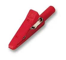 CROCODILE CLIP, 4MM, RED, 8A, 5PK 930317801