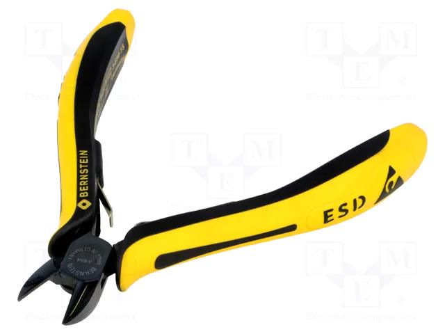Pliers; side,cutting,precision; ESD; 125mm; with side face BERNSTEIN BRN-3-654-15