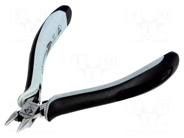 Pliers; side,cutting; ESD; 120mm; with small chamfer C.K CK-3766DF110
