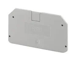 END CAP, 77.2 X 2.2 X 43.6MM, GREY 1329675