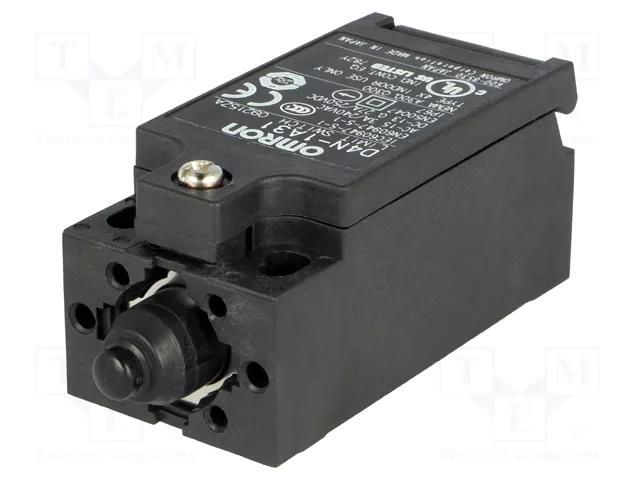 Limit switch; pin plunger Ø6mm; NO + NC; 10A; max.240VAC; PG13,5 OMRON D4N-1A31