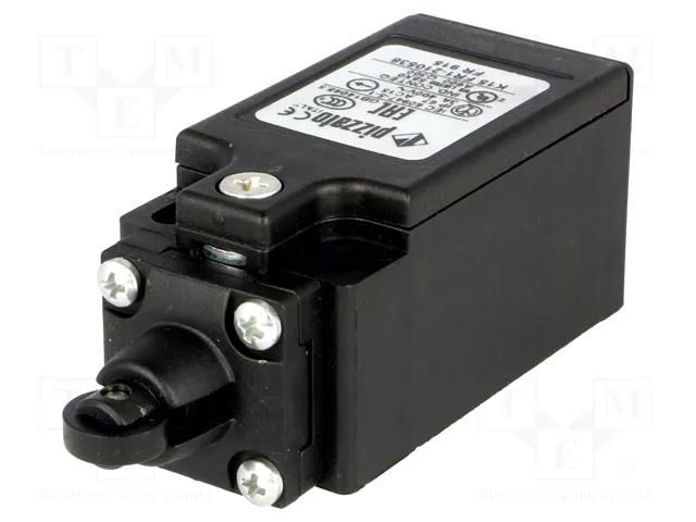 Limit switch; polymer roller Ø11mm; NC x2; 10A; max.250VAC; IP67 PIZZATO ELETTRICA FR915