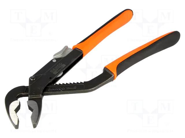 Pliers; Cobra adjustable grip; 250mm; chrome-vanadium steel BAHCO SA.8224IP