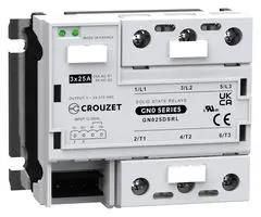 SOLID STATE RELAY, 25A, 12-30VDC, PANEL GN025DSRL