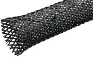 SLEEVING, EXPANDABLE, 15.88MM, PET, BLACK, 100FT 8465-0230