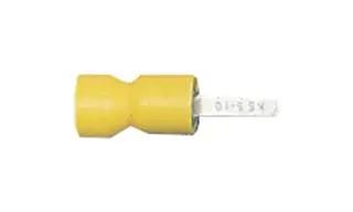 CRIMP TERMINAL, BLADE, YELLOW, PK100 DBVE5-10