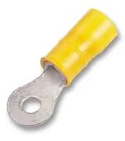 CRIMP TERMINAL, RING, 3MM, YELLOW 342182-1