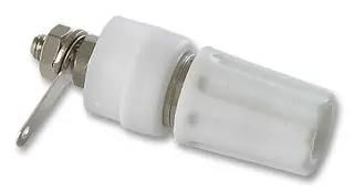 TERMINAL, 4MM, PANEL TP1 WHITE