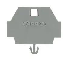 END PLATE, RAIL, GREY 260-371