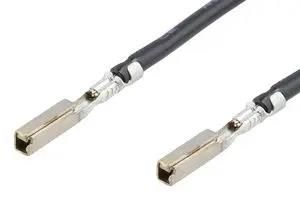 CABLE ASSY, CRIMP SOCKET-SOCKET, 450MM 224563-1125