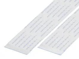 CABLE ASSY, FFC, 31POS, 254MM, WHITE 05-31-D-0254-A-4-06-4-T