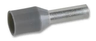 FERRULE, 14AWG, 24MM, NYLON, GREY, PK100 E2518-GREY