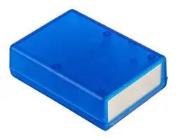ENCLOSURE, INSTRUMENT, ABS, BLUE/CLEAR 1593PALTBU