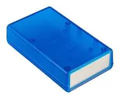 ENCLOSURE, INSTRUMENT, ABS, BLUE/CLEAR 1593QALTBU