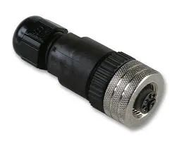 SOCKET, M12, 4WAY, PG9 8A4000-325