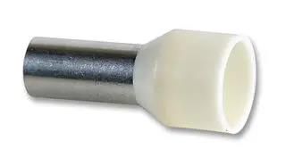 FERRULE, 6AWG, 24MM, NYLON, IVORY, PK100 E16-12-IVORY