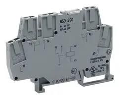 RELAY MODULE, SPDT, 5A, 250VAC, DIN RAIL 859-390