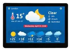 LCD TFT DISPLAY, 4", 1920X1080P, LVDS MDT0400GIHC-LVDS