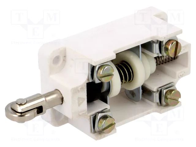 Limit switch; pusher with orthogonal roller; NO + NC; 16A; IP00 PROMET LK-2RK