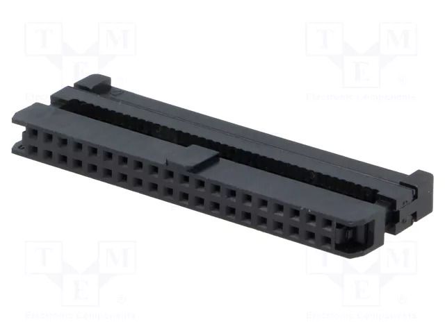 Connector: IDC; plug; female; PIN: 40; IDC; for ribbon cable; 2mm AMPHENOL COMMUNICATIONS SOLUTIONS T826140A101CEU