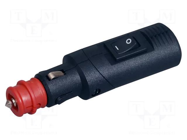 Cigarette lighter plug; screw terminal; Sup.volt: 12÷24VDC; 8A PRO CAR PROCAR-67746500