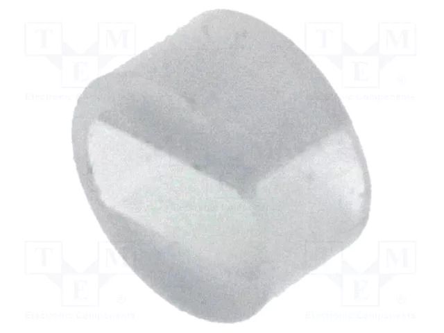 Spacer sleeve; LED; Øout: 4mm; ØLED: 3mm; L: 2mm; natural; UL94V-2 FIX&FASTEN FIX-LEDS-2