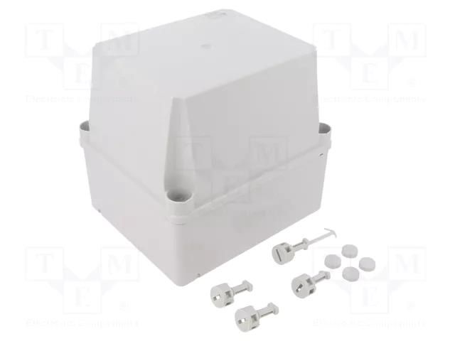 Enclosure: multipurpose; X: 135mm; Y: 160mm; Z: 150mm; grey; IP55 ABB 1SL0860A00