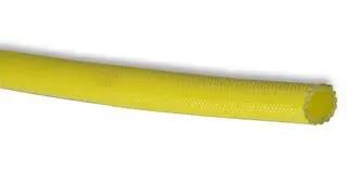 SLEEVING, 2.5KV GLASS, 6MM, YELLOW ACR-6-4-CL