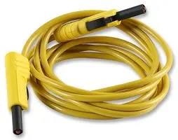 TEST LEAD, YELLOW, 2M, 60V, 16A 973647103