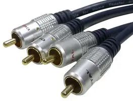 LEAD, HQ 2X PHONO PLG-PLG, 3M JR9502/3M