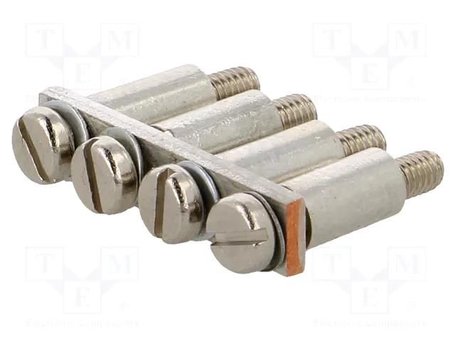 Screw bridge; ways: 4 POKÓJ ZKU-2.5/4