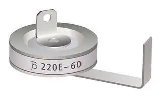 GAS DISCHARGE TUBE, 500V, 60KA GDT220E-50-T2-BX
