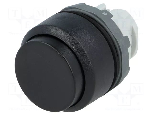 Switch: push-button; 22mm; Stabl.pos: 1; black; none; IP66; MPI ABB MP3-10B