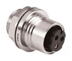 CIRC PWR CONN, RCPT, 4POS, CRIMP/SOLDER PXM6012/04P/CR