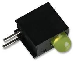 LED, PCB, 5MM, HE-YELLOW 550-2307F