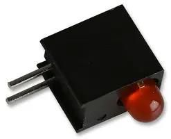 LED, PCB, 3MM, HE-ORANGE 551-2507F