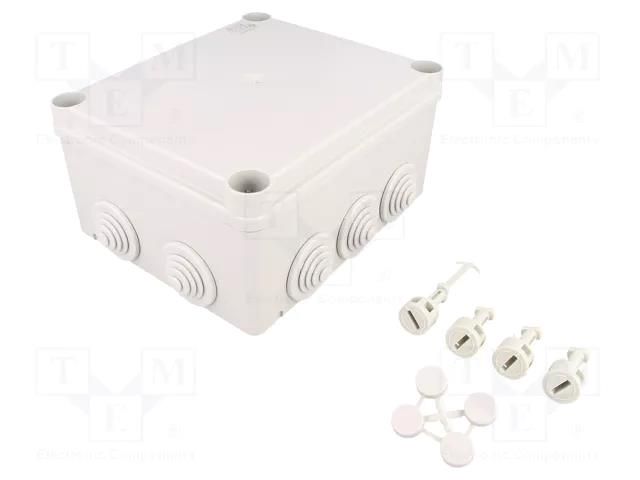Enclosure: junction box; X: 145mm; Y: 170mm; Z: 87mm; wall mount ABB 1SL0824A00