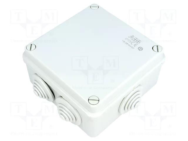 Enclosure: junction box; X: 113mm; Y: 113mm; Z: 57mm; wall mount ABB 1SL0816A00
