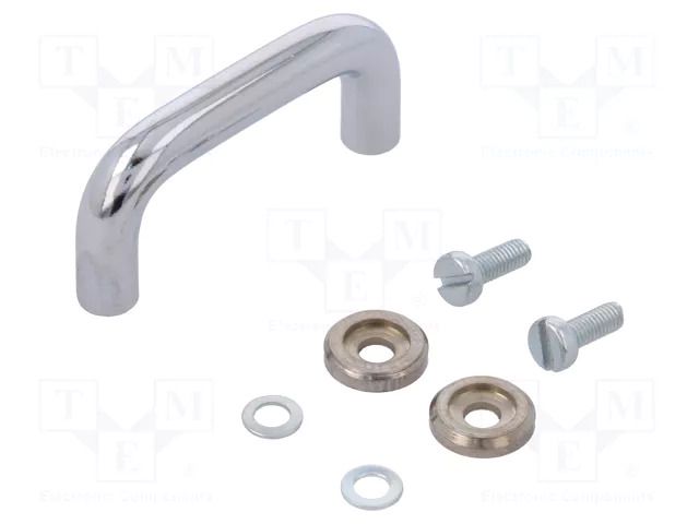 Holder; chromium plated steel; chromium plated; H: 19mm; L: 35mm MENTOR MR-270.9