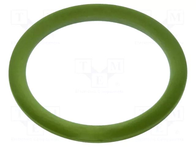O-ring gasket; FKM; Thk: 1.8mm; Øint: 17mm; M20; green; -40÷200°C HELUKABEL HELU-98596