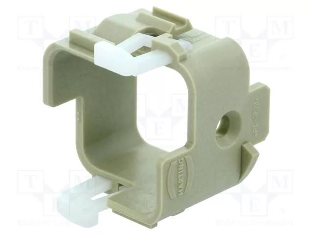 Mounting adapter; Han 3A; Application: for inserts HARTING 09155039911