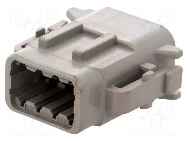 Connector: wire-wire; plug; female; DTM; PIN: 8; IP68; for cable DEUTSCH DTM06-08SA