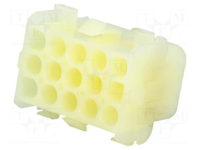 Connector: wire-wire; plug/socket; male/female; PIN: 15; NLS; 600V NINIGI NLSG-3X5