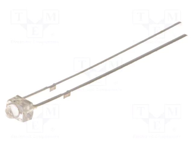 LED; green; 1.8mm; 3000mcd; 30°; Front: convex; 12VDC; No.of term: 2 OPTOSUPPLY OSG5DA7331A-12V