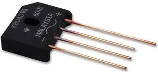 DIODE, BRIDGE RECT, 1-PH, 800V, 6A, KBU KBU6K-E4/51