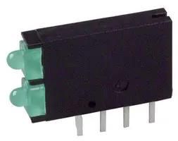 LED, PCB, 2MM, BI, GRN-GRN 571-0122-100F