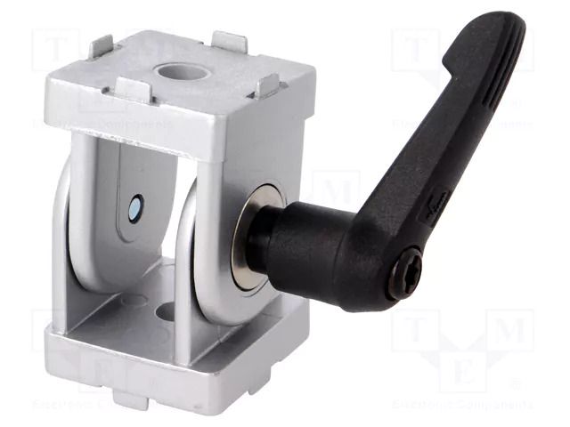 Hinge; for profiles; Width of the groove: 6mm; with lever FATH FA-093GF30AN06