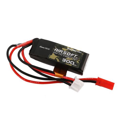 Accumulator Gens ace G-Tech 35C 300mAh 2S1P 7.4V Airsoft Gun Lipo, Gens ace GEA3002S35J